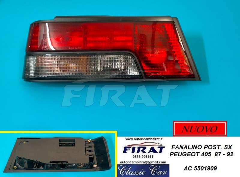FANALINO PEUGEOT 405 87 - 92 POST.SX (5501909)